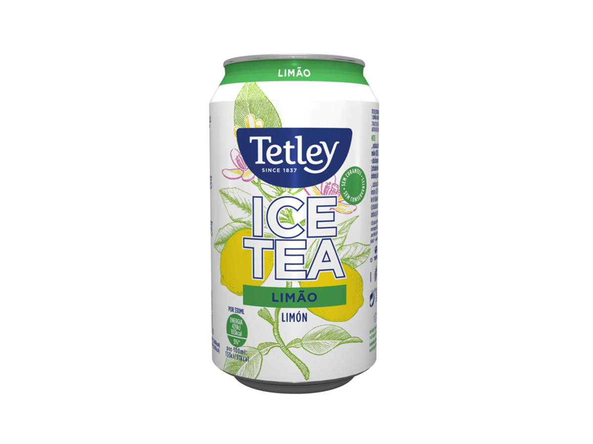 Tetley Ice Tea Limão 330ml Tetley Ice Tea Limão 330ml
