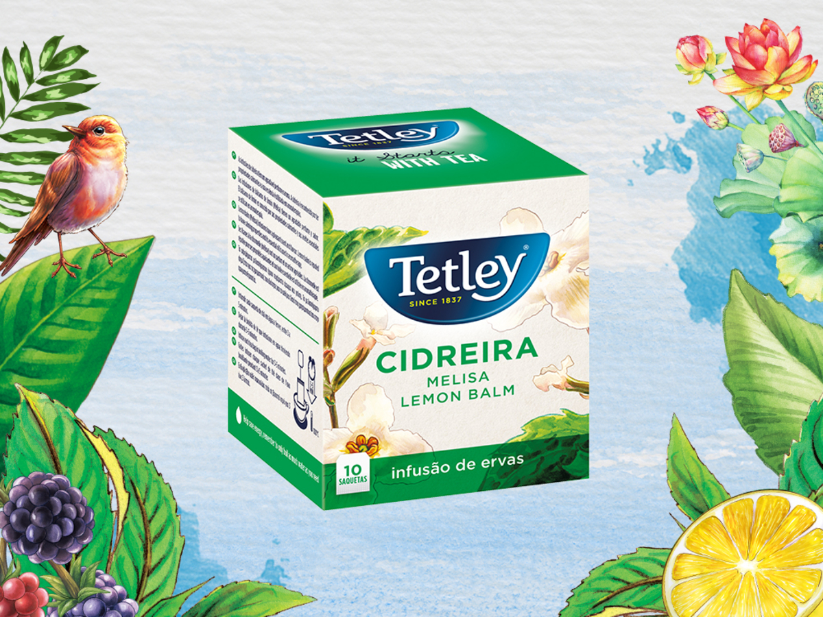 Infusão Tetley Cidreira 10 saq. Infusão Tetley Cidreira 10 saq.
